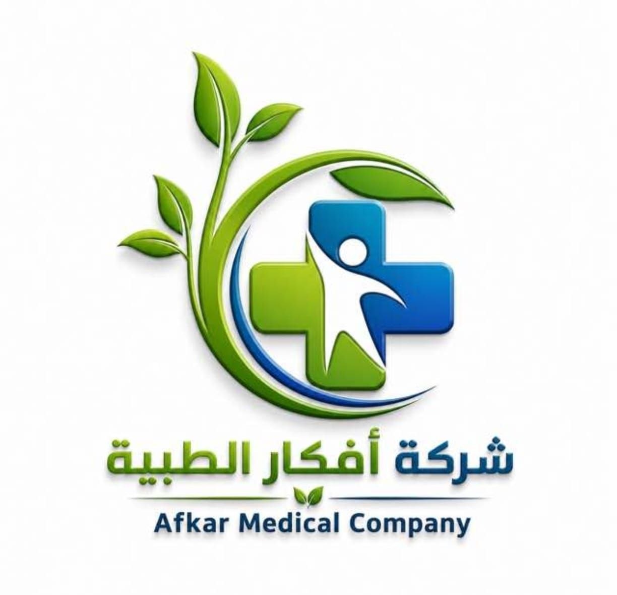 شعار شركة أفكار الطبية لتوريد الأدوية